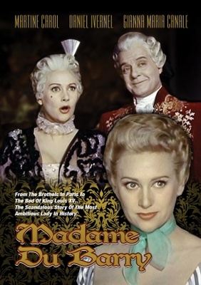 Madame du Barry movie poster (1954) metal framed poster
