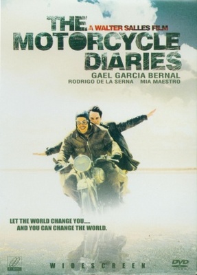 Diarios de motocicleta movie poster (2004) wooden framed poster