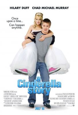 A Cinderella Story movie poster (2004) wood print