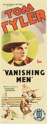 Vanishing Men movie poster (1932) wood print