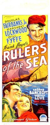 Rulers of the Sea movie poster (1939) metal framed poster