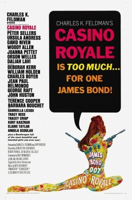 Casino Royale movie poster (1967) mouse pad