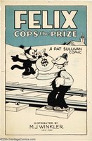 Felix Cops the Prize movie poster (1925) Longsleeve T-shirt #638683