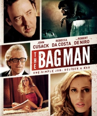 The Bag Man movie poster (2014) wood print