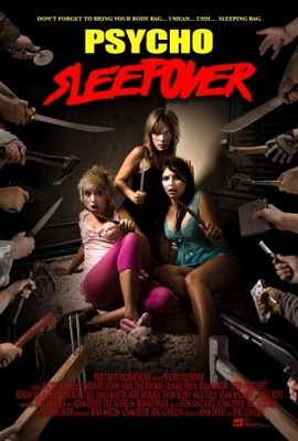 Psycho Sleepover movie poster (2008) wooden framed poster