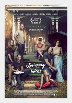 Loitering with Intent movie poster (2014) canvas poster