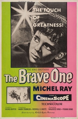 The Brave One movie poster (1957) canvas poster