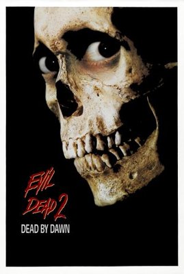 Evil Dead II movie poster (1987) wooden framed poster