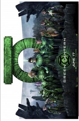Green Lantern movie poster (2011) puzzle MOV_4f9f87f0