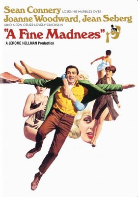 A Fine Madness movie poster (1966) wood print