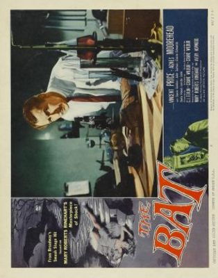 The Bat movie poster (1959) wood print
