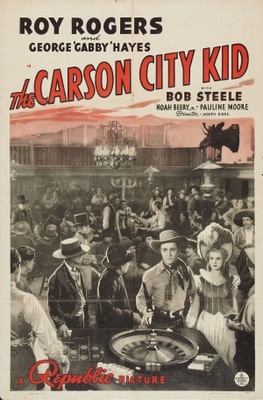 The Carson City Kid movie poster (1940) Stickers MOV_4fcc8443