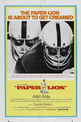 Paper Lion movie poster (1968) sweatshirt