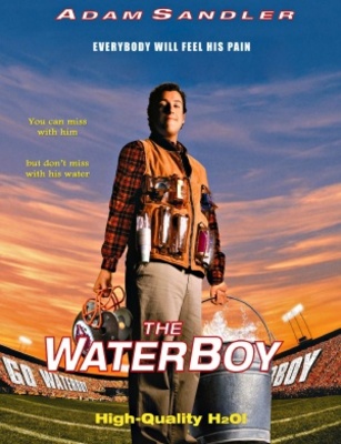 The Waterboy movie poster (1998) pillow