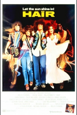 Hair movie poster (1979) metal framed poster