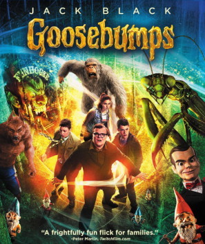 Goosebumps movie poster (2015) wooden framed poster