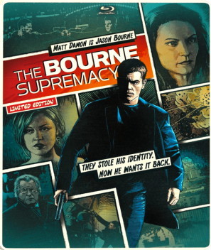 The Bourne Supremacy movie poster (2004) tote bag