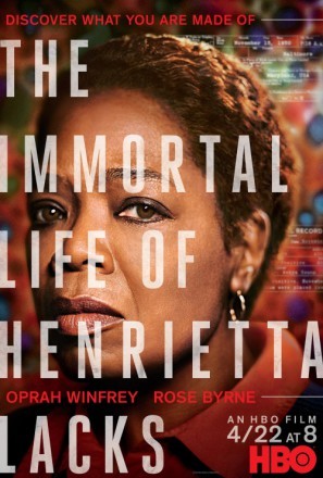 The Immortal Life of Henrietta Lacks movie poster (2017) pillow