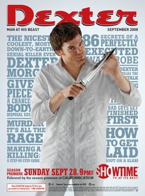 Dexter movie poster (2006) Stickers MOV_50076548