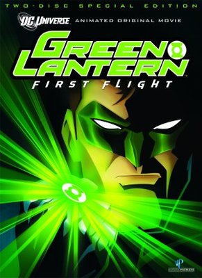 Green Lantern: First Flight movie poster (2009) wood print