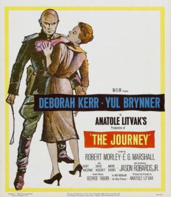 The Journey movie poster (1959) canvas poster
