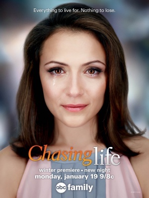 Chasing Life movie poster (2014) poster with hanger