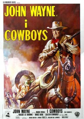 The Cowboys movie poster (1972) Mouse Pad MOV_5035a6cd