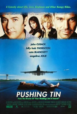 Pushing Tin movie poster (1999) metal framed poster