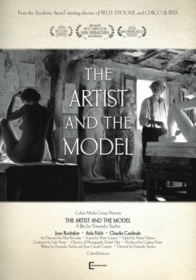 El artista y la modelo movie poster (2012) wood print