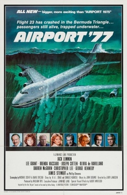 Airport '77 movie poster (1977) tote bag