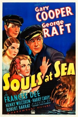 Souls at Sea movie poster (1937) wood print