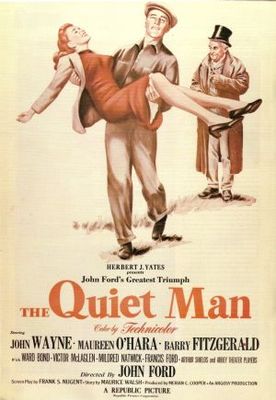 The Quiet Man movie poster (1952) metal framed poster