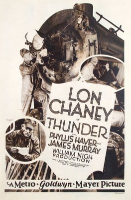 Thunder movie poster (1929) canvas poster
