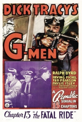 Dick Tracy's G-Men movie poster (1939) puzzle MOV_508167dc