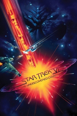 Star Trek: The Undiscovered Country movie poster (1991) canvas poster