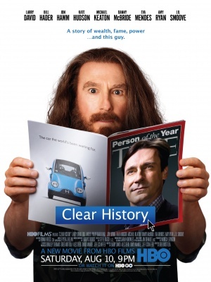 Clear History movie poster (2013) t-shirt