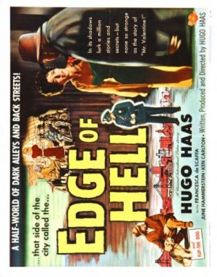 Edge of Hell movie poster (1956) poster