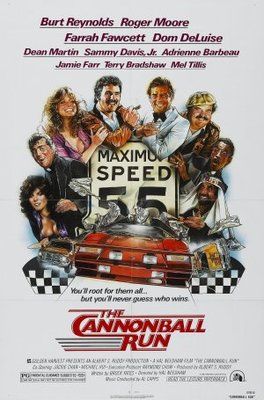 The Cannonball Run movie poster (1981) mouse pad
