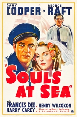 Souls at Sea movie poster (1937) canvas poster