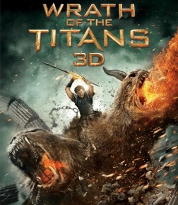 Wrath of the Titans movie poster (2012) pillow