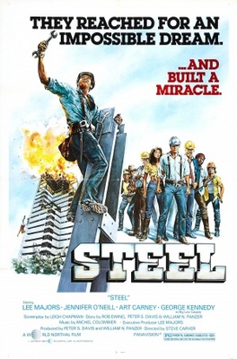 Steel movie poster (1979) wood print