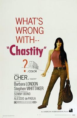 Chastity movie poster (1969) wood print