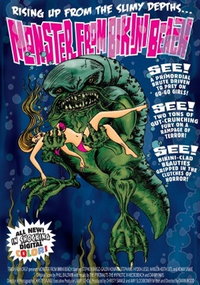 Monster from Bikini Beach movie poster (2008) Poster MOV_50e77091