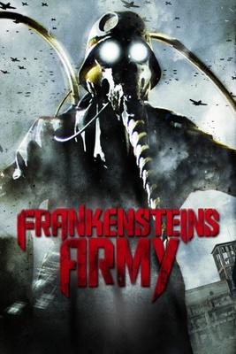 Frankenstein's Army movie poster (2013) wood print
