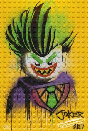 The Lego Batman Movie movie poster (2017) pillow