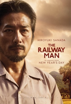 The Railway Man movie poster (2013) pillow