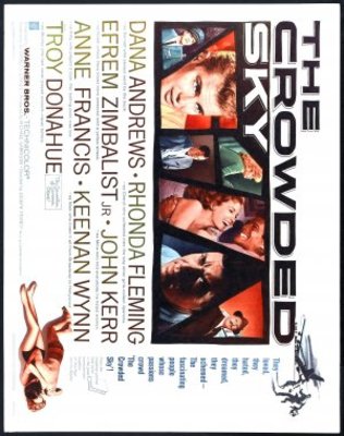 The Crowded Sky movie poster (1960) canvas poster