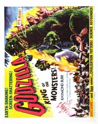 Gojira movie poster (1954) metal framed poster