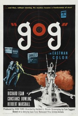Gog movie poster (1954) metal framed poster