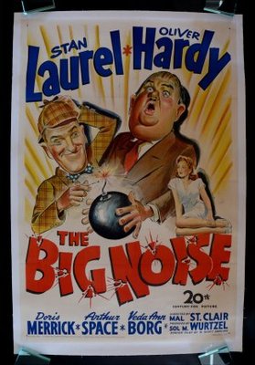 The Big Noise movie poster (1944) Stickers MOV_512fd42e